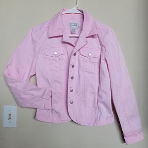 Pink Denim Jacket